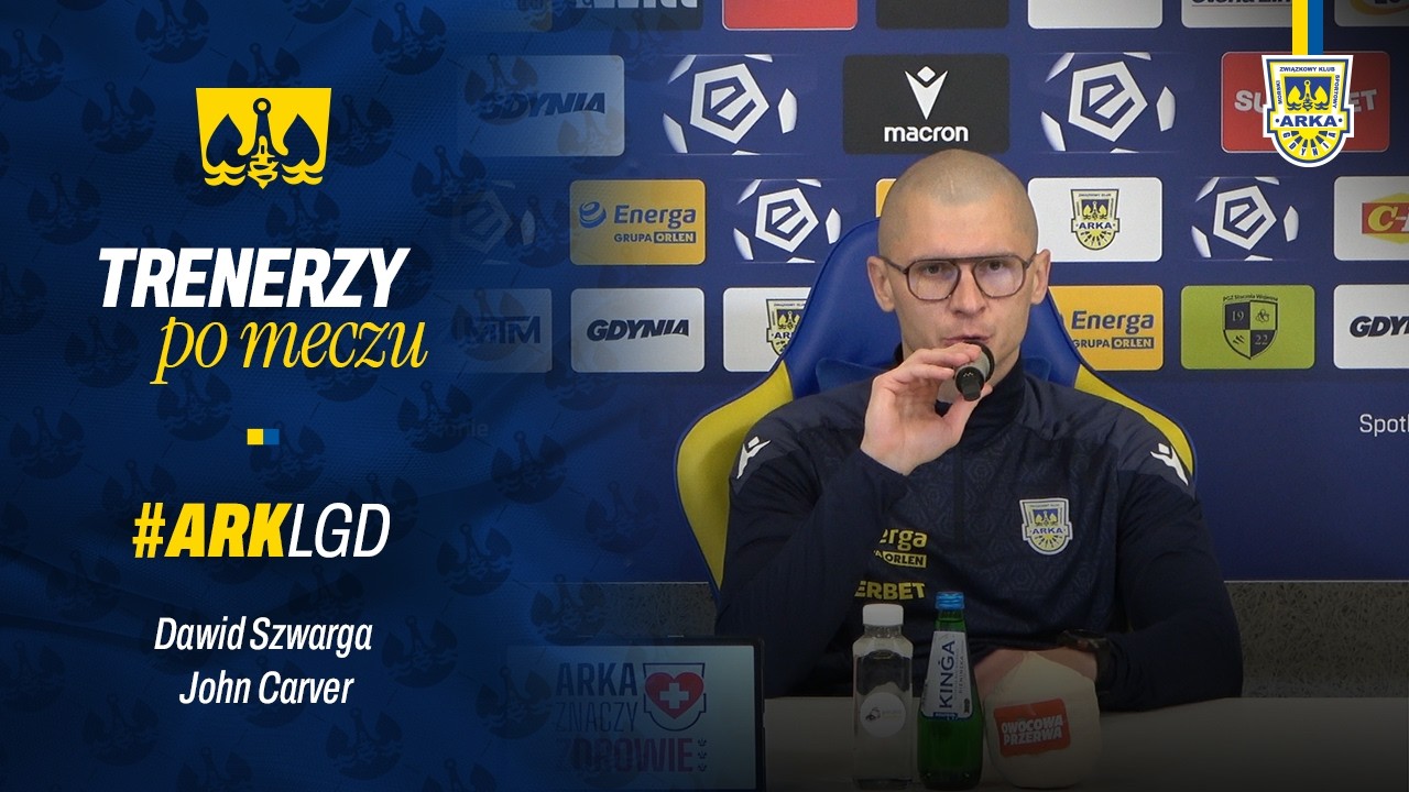 ARKA GDYNIA - LECHIA GDAŃSK 2:2. TRENERZY PO MECZU