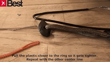 Best Kiteboarding Red Bar - How to replace the Lines