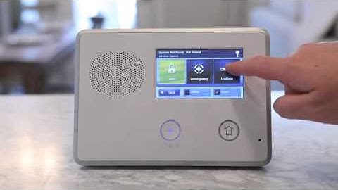 2GIG Go!Control; How to Access the Cleaning Screen