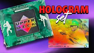 SWEET Hologram SET 1992 Upper Deck Team MVP ... Limited Print Run