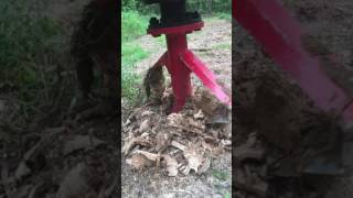 Fecon Stumpex on our bobcat T870