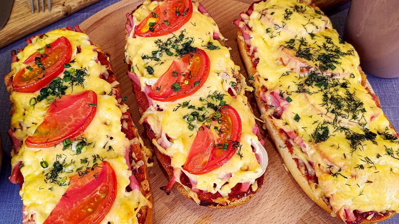 Hot Toasts with Sausage and Cheese – Fast and Delicious!