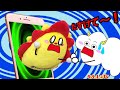 ぎゃ～！！スマホに吸い込まれちゃう～＞＜助けてあげよう！お絵かき寸劇ごっこ遊び・親子向け知育教育★サンサンキッズTV★