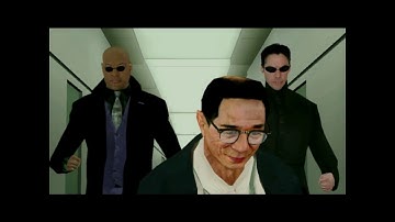 33. Министерство Смитов / The Matrix - Path of Neo / Прохождение на 100% + все секреты