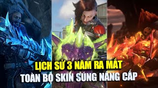 Lịch Sử 3 Năm Ra Mắt Skin Súng Nâng Cấp Từ 2020 Đến 2023 Free Fire - HISTORY OF EVO GUN | Free Fire