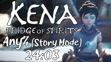 Kena: Bridge of Spirits Any% (Story Mode) Speedrun in 24:03