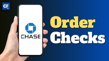 How to Order Checks From Chase App