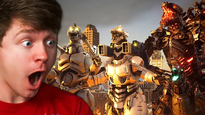 Reacting to the EVOLUTION of MECHAGODZILLA! (New)