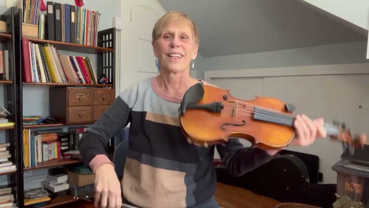 Cathy Mason at Fiddle Hell Online, April 2022