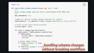 talk about handling schema evolution in lakehouse and data warehouse