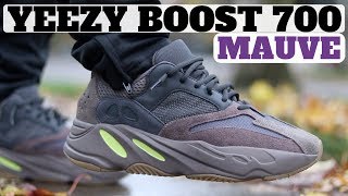 YEEZY BOOST 700 MAUVE REVIEW & ON FEET!