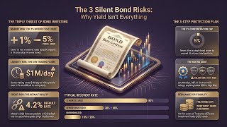 Bond Yield 8%, Issuer CCC, Default = Zero — The 3 Bond Risks Most Investors Miss