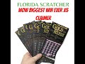 Florida Lottery Scratch Off Tickets | OMG My Biggest Win Ever | Claimer | 5x Symbol