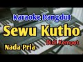 SEWU KUTHO - KARAOKE || NADA PRIA COWOK || Didi Kempot || Audio HQ || Live Keyboard