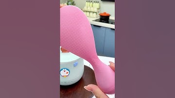 Muôi Xới Cơm Vá Cơm Lật Đật Đứng Chống Dính, Không Dính Cơm, Để Đứng Tiện Lợi.