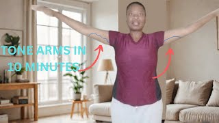 10 Minute Arm Workout Routine for Toned Arms (NO EQUIPMENT)