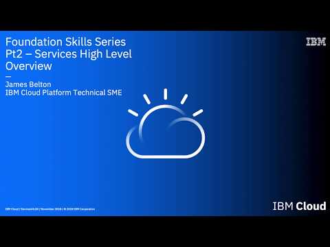 IBM Cloud Services - High Level Overview pt5 (Starter Kits, Web & Mobile and Other Services)