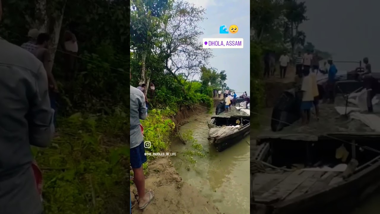 Right now😰🌪- Dhola Hatighuli 😥🌊