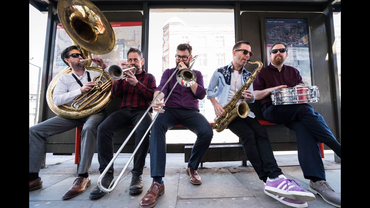 The Inglorious Brassterds New Orleans style brass band for events