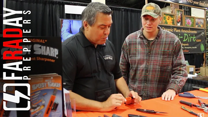 Speedy Sharp - World's Fastest Sharpener at SLC Preppercon | Faraday Preppers