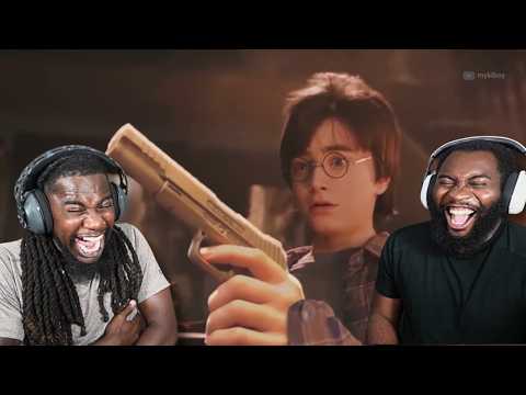 HARRY WITH THE BLICK | Harry Potter with Guns - Uncut Scenes | SmokeCounty JK Reaction