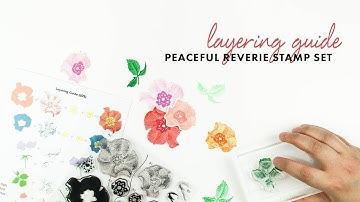 Altenew Layering Video - Peaceful Reverie