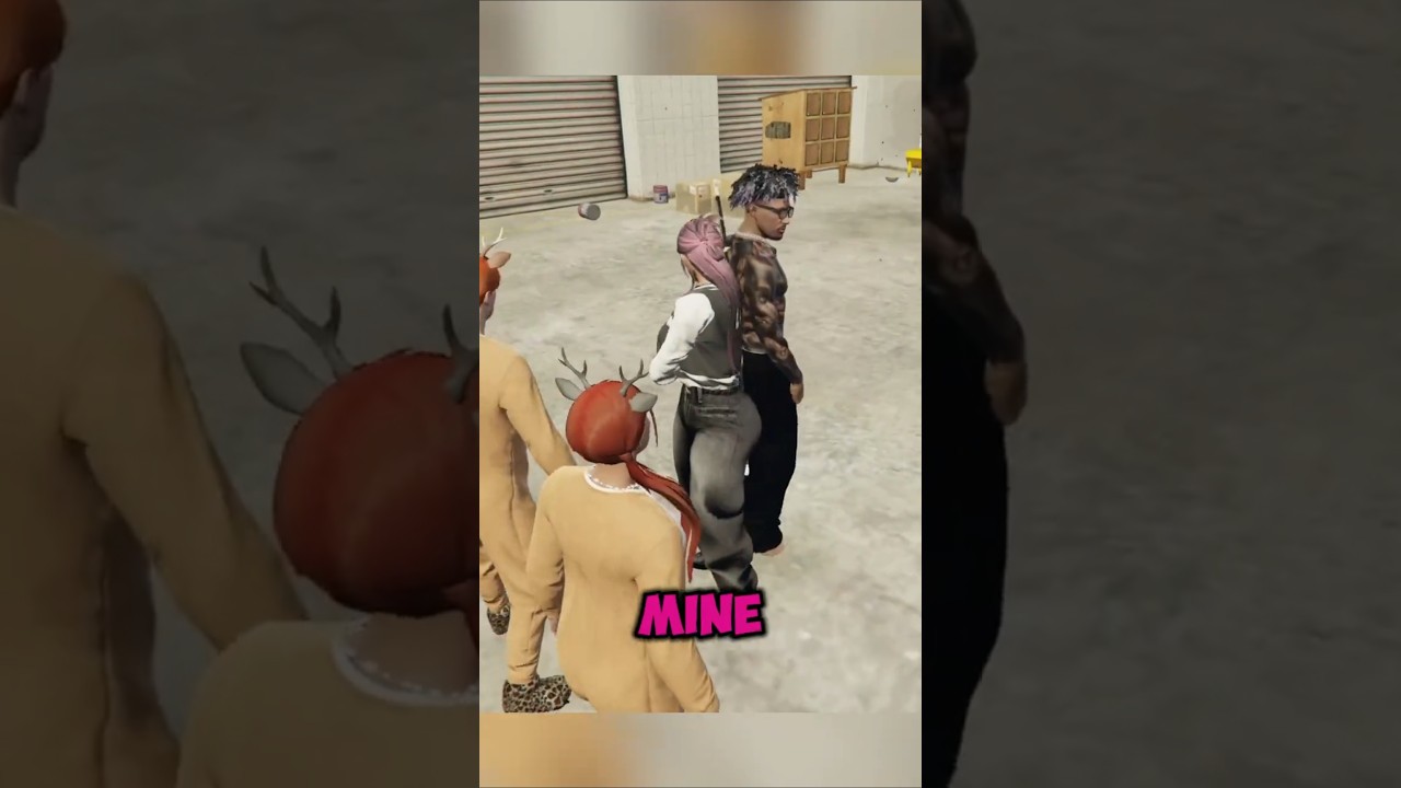Robynn Tries to Steal Her Boyfriend in GTA #gta5 #gta #gtarp #fivem #roleplay #funny #comedy #shorts