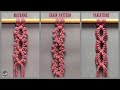 3 Macrame Chain Pattern Variations Tutorial