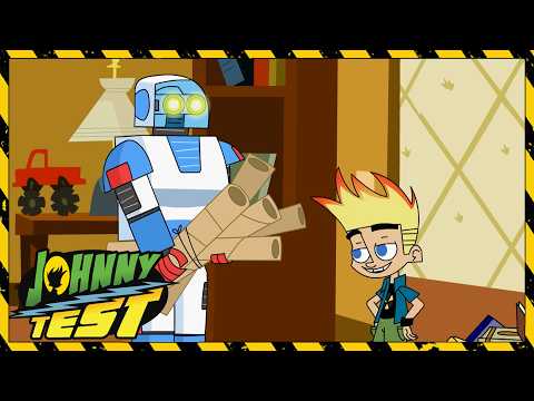 No Homework Johnny | Johnny Test ⚡| Cartoons for Kids