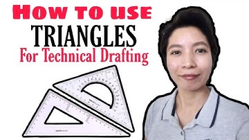 Technical Drafting: How to Use the Triangles to Easily Make Parallel and Perpendicular Lines