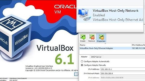Cara menambahkan Virtual Ethernet Adapter di VirtualBox | VirtualBox Host-Only Ethernet Adapter