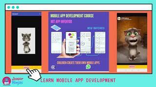 mobile app development using MIT app inventor | Talking Tom app screenshot 4