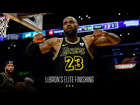 LeBron's Elite Finishing in Year 21 | Laker Film Room