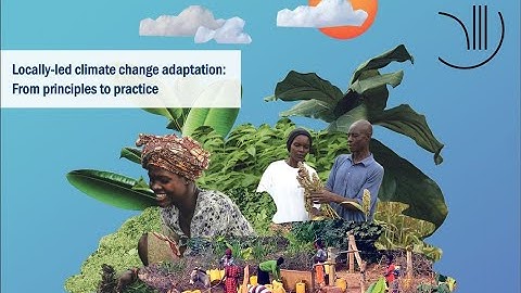 Locally-led climate change adaptation: From principles to practice