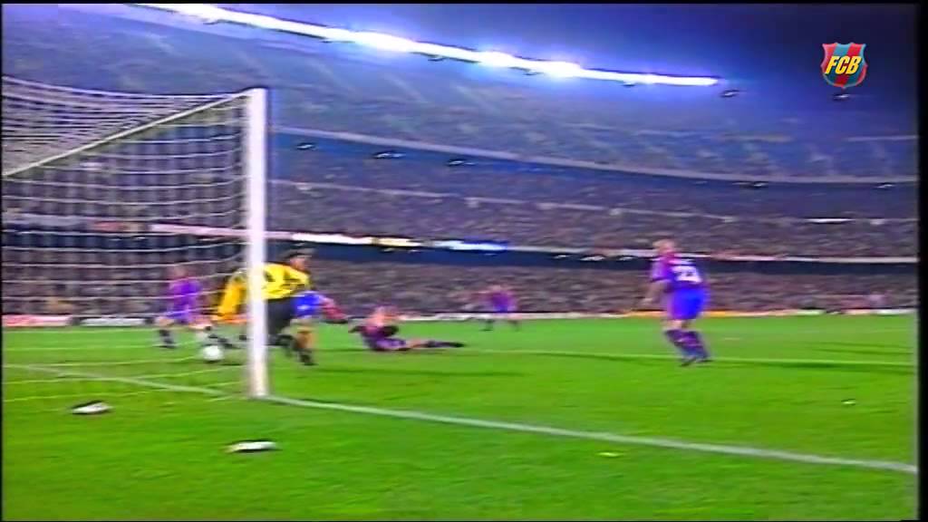HIGHLIGHTS  FC Barcelona   ATlético de Madrid, 5 4 Copa del Rey, 96 97 1