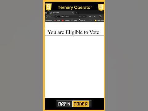 How To Use Ternary Oprator In JavaScript | Ternary Operator In ...