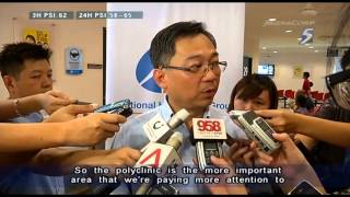 Gan Kim Yong: Health institutions have contingency plans in place if haze worsens -27Jun2013