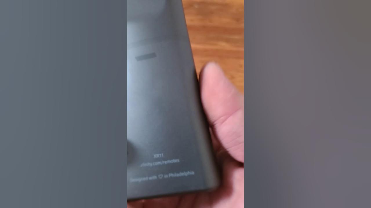 Comcast/ Xfinity / Cox Contour remote programming (XR11 voice remote