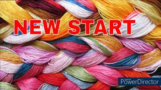 NEW START! 9 Count Aida #fansells #crossstitch