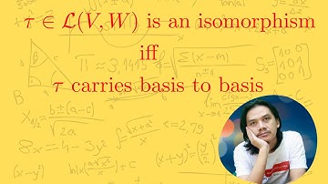 When A Linear Transformation is an Isomorphism