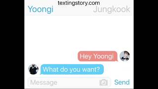Playing Games Ep 1/2 || Yoonkook || BTS Texting Story || SugaSweet screenshot 5