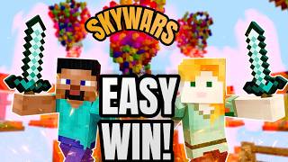 Minecraft SkyWars w/ Siri #7 😎 That Was TOO EASY… (Lifeboat)