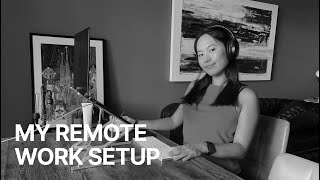 my DIGITAL NOMAD Remote Work Setup