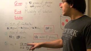Molality Example