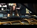 NAMM 2011 Robbie Gennet at the Mason & Hamlin piano booth (Day 2)