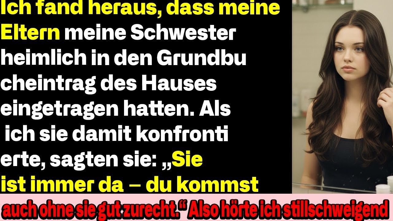 Ein geheimer Eintrag im Grundbuch hat alles in meiner Familie verändert