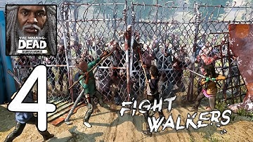The Walking Dead: Survivors‏‏ Gameplay Walkthrough - Part 4 (Android,IOS)