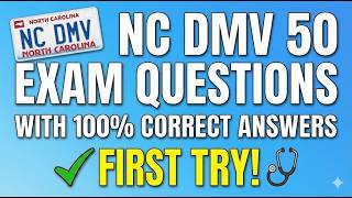 NC DMV 50 Exam Questions With 100 Correct Answers76