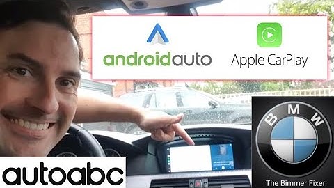 android auto - apple carplay BMW 5 Series e60/e61 Install
