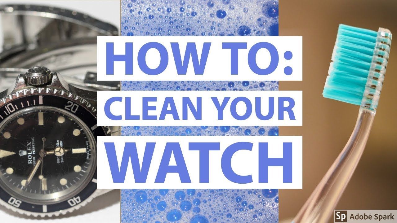How to Clean a Stainless Steel Watch (Karcher SC1) 